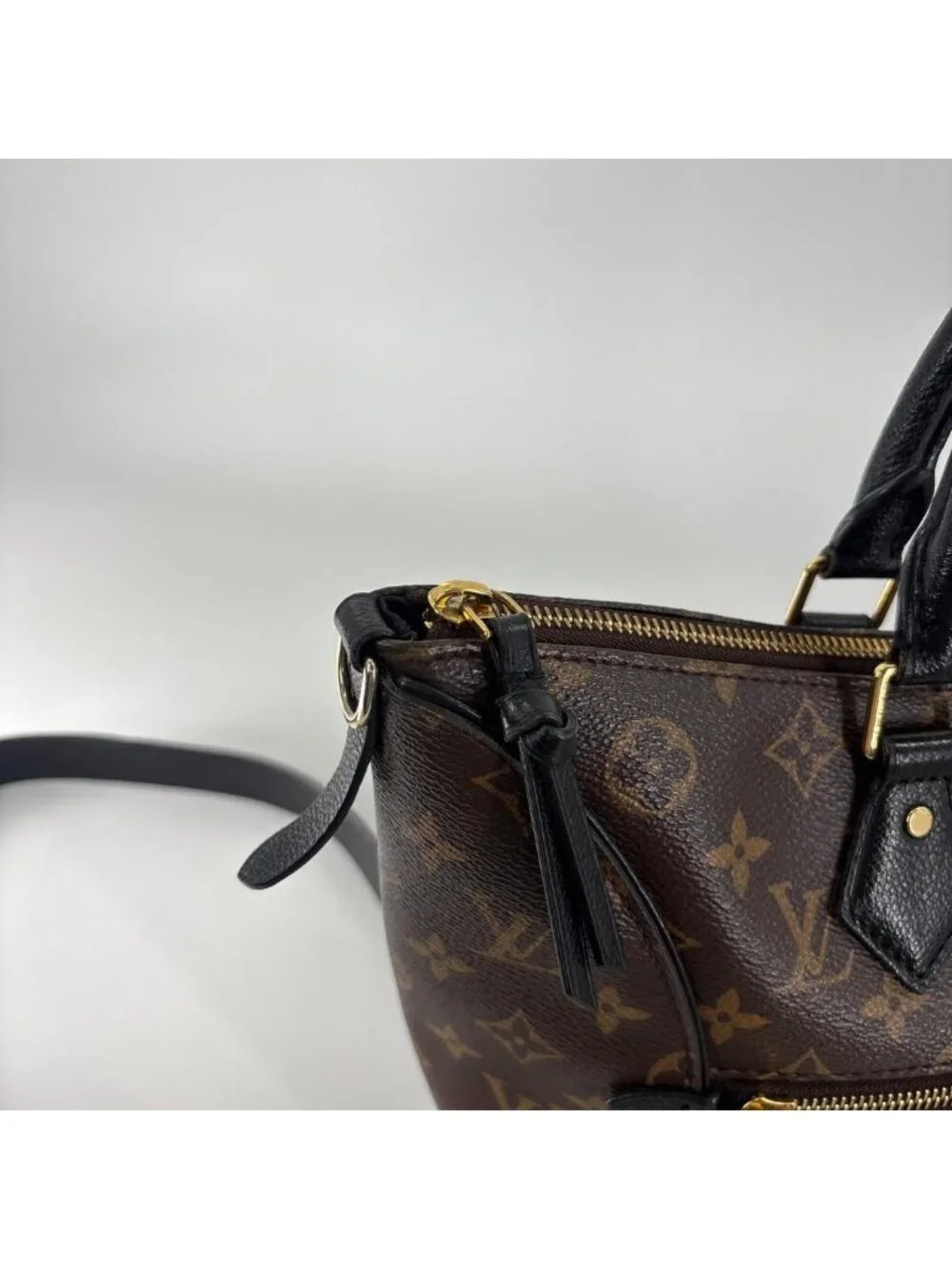 Louis Vuitton Monogram Macassar Tournelle PM Handbag